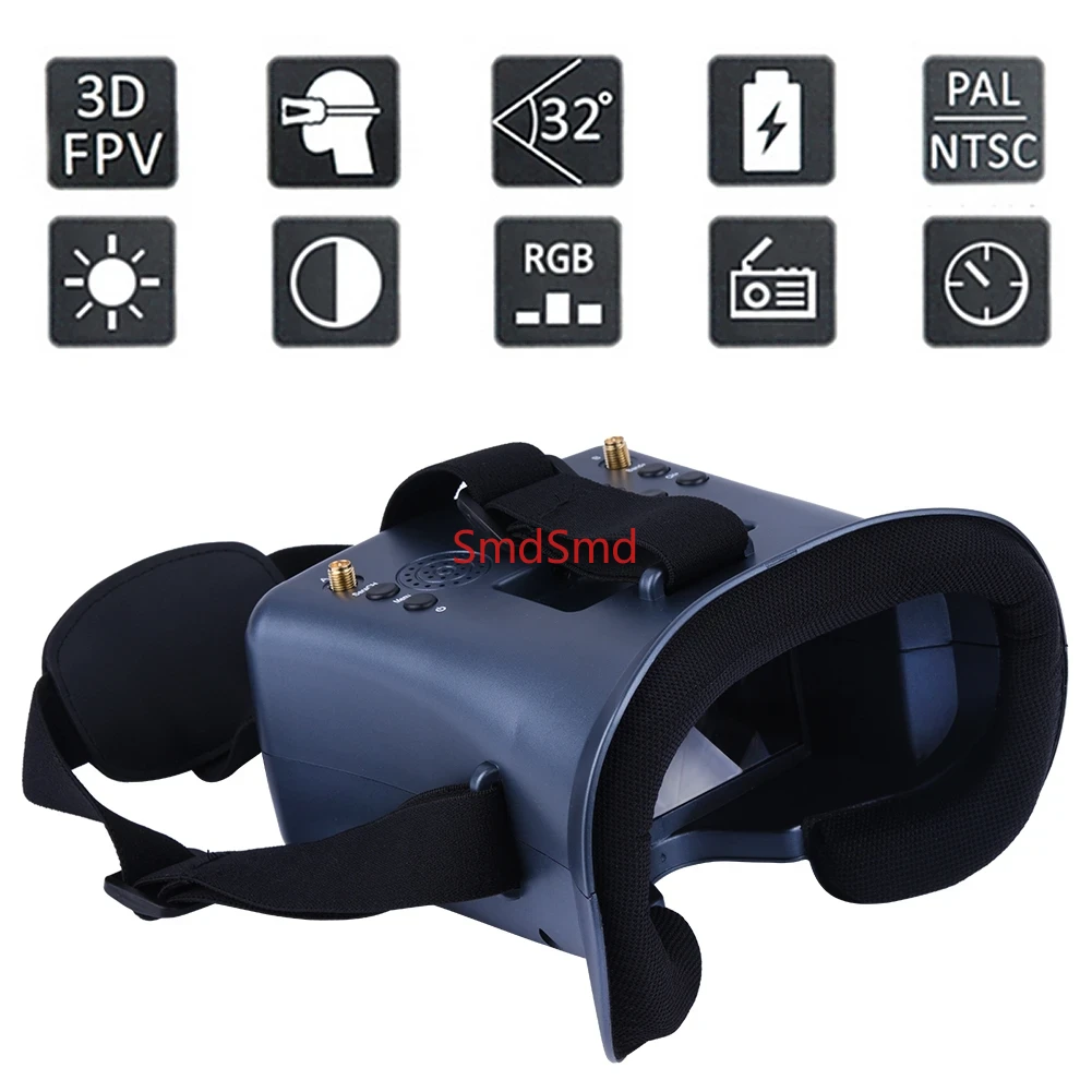 008D PRO FPV-bril, 5,8 GHz, 40 - Fpv Drone Goggles recensie en prijs